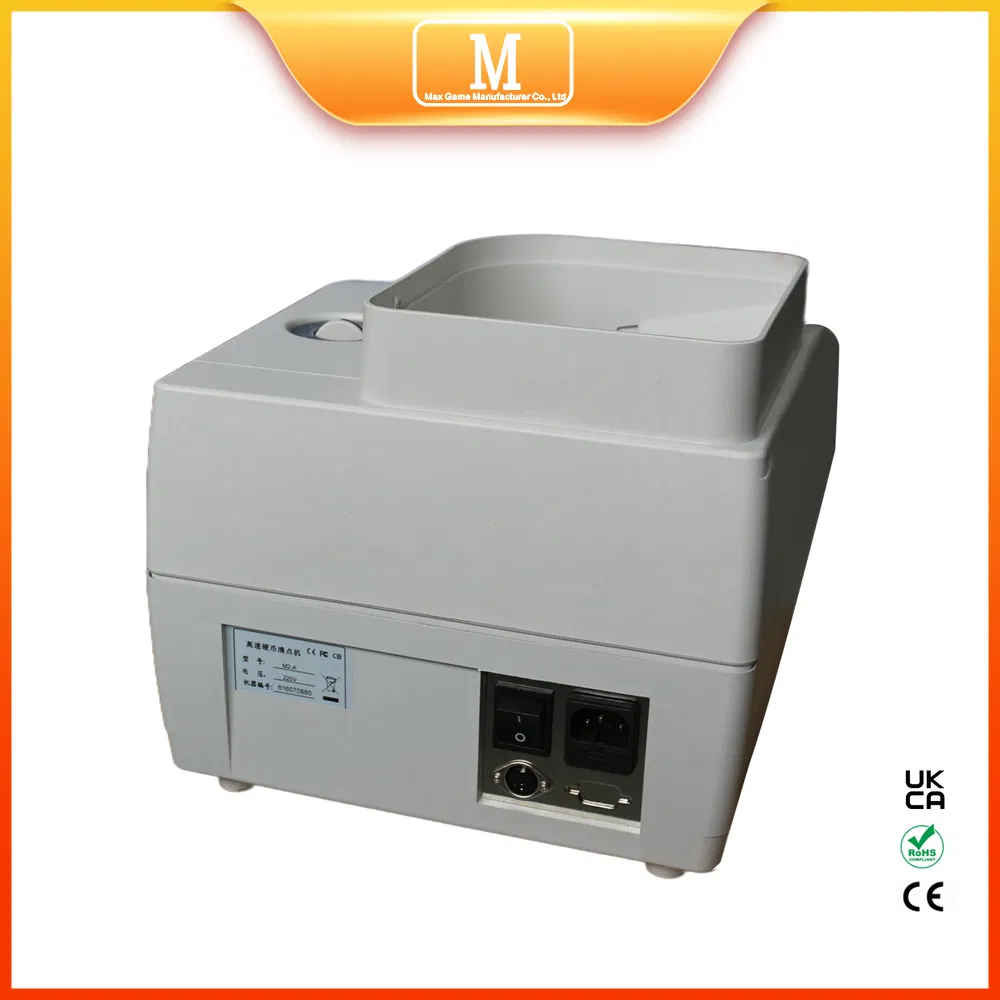 Game Center CE Approved Smart Coin Counting Machine for Coin Operated Games