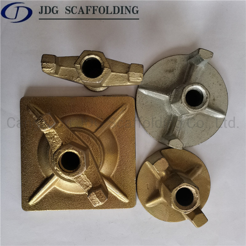 Casted Galvanized Zinc Anchor Nut Wing Nut for Formwork Tie Rod