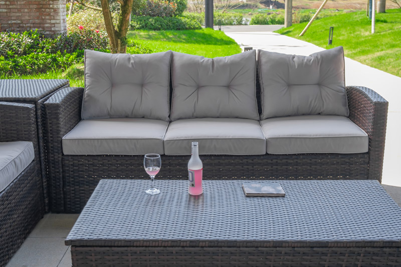 Садовая мебель обеденная ротанг плетеная столы стулья патио