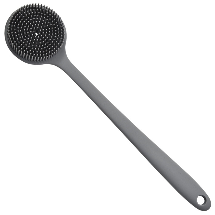 Long Handle Lotion Applicator with Bath Brush Soft Massage Body Brush