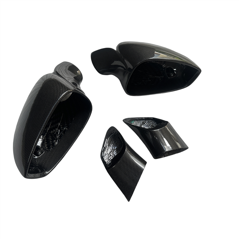 Накладки на зеркала Ferrari F8 из сухого карбона (OEM-стиль)