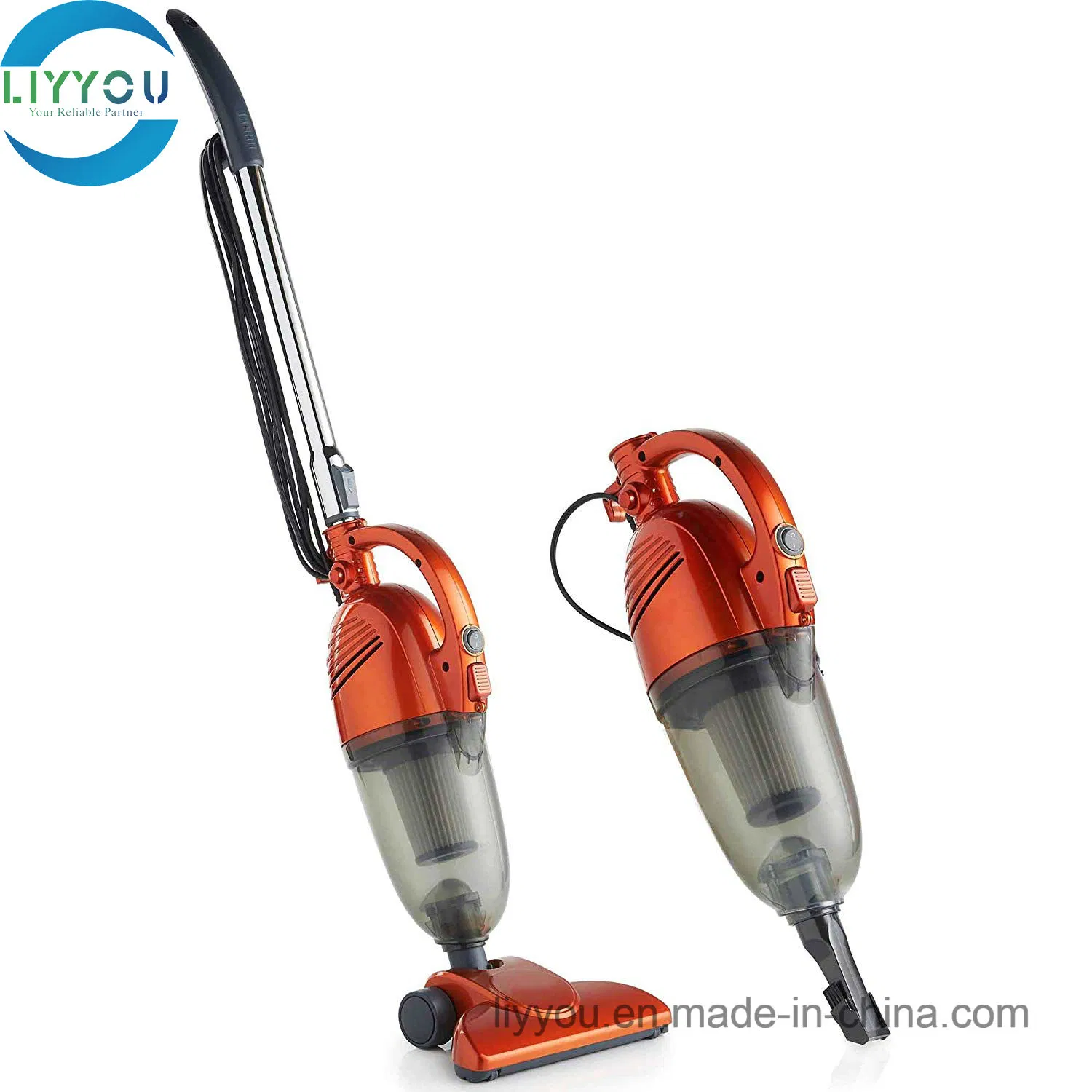 Power Air Corded Bagless Stick Vacuum Cleaner for Hard Floors