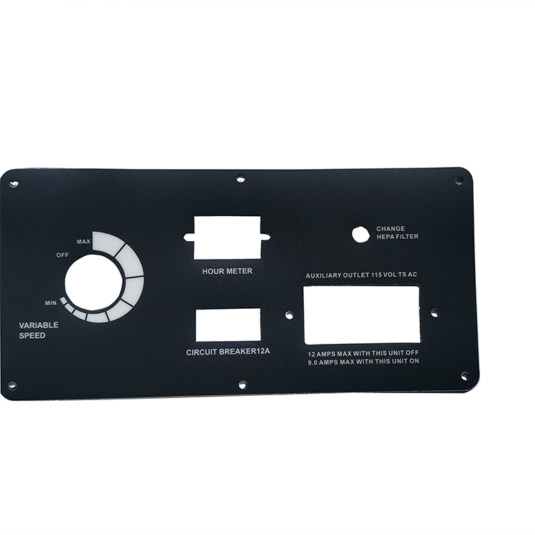 Custom Printing Polyethylene Polyester Vinyl Die Cut Printing Control Panel Sticker