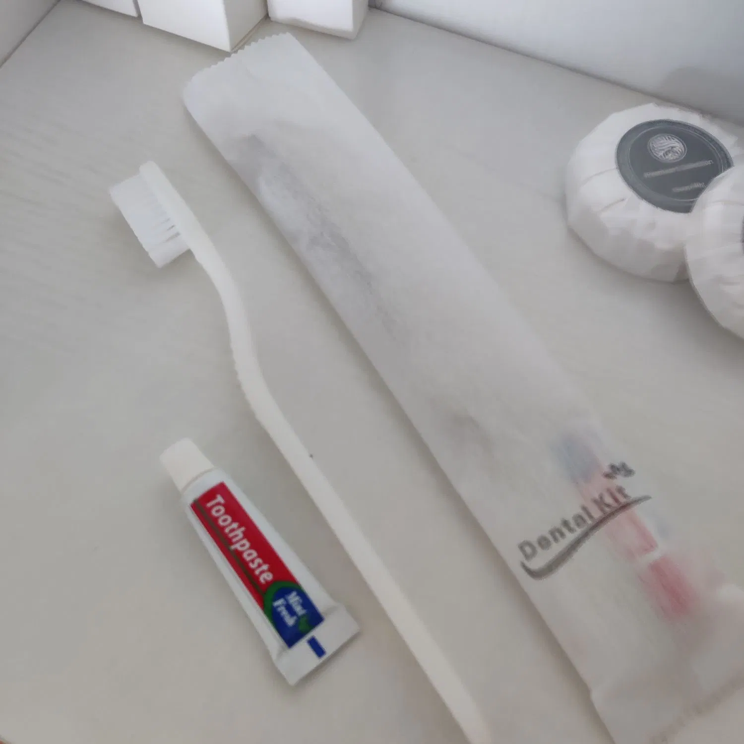 Non Woven Bag Eco-Friendly Hotel Toothbrush Kit