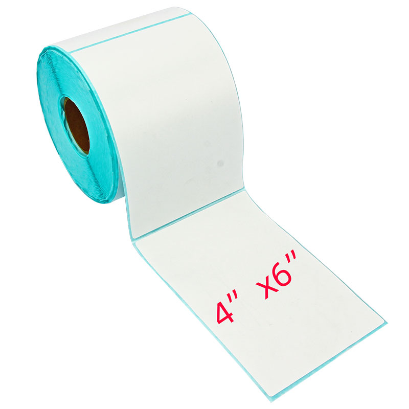 Waterproof Carton Zebra Self Adhesive Direct Thermal Shipping Label Packaging Label