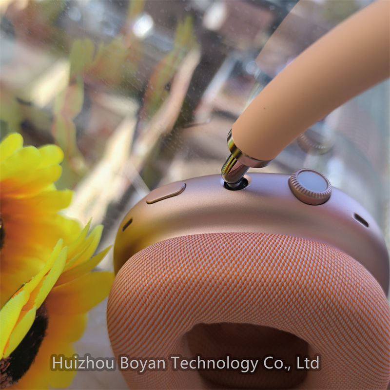 Наушники Max2 с шумоподавлением, металлический синий