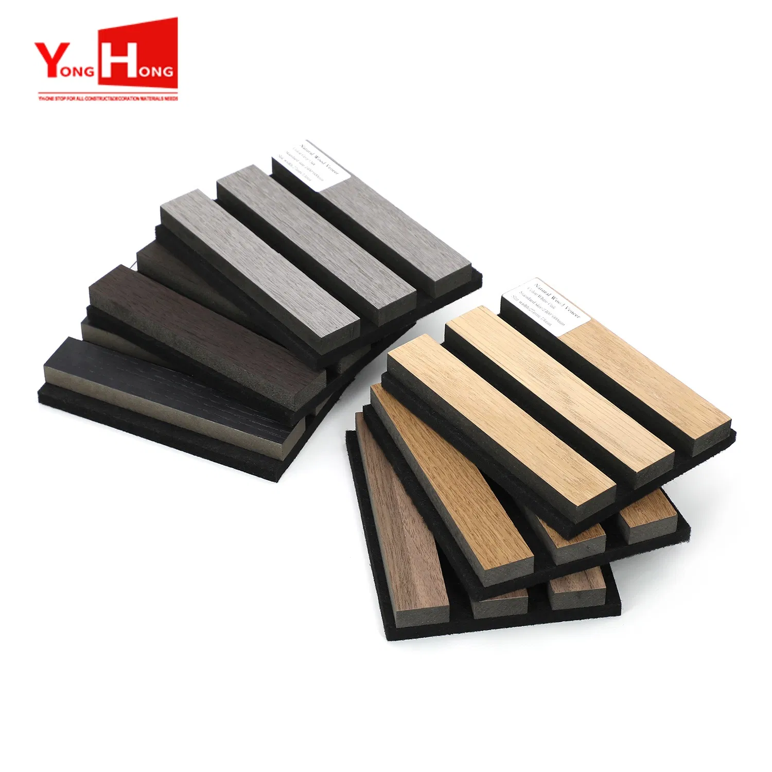 UK Netherland Interior Ceiling Decoration Fluted Wood Slat Acoustic Board Wall Panels
