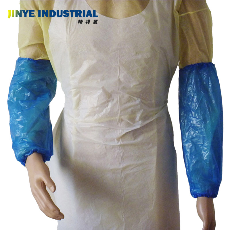 Disposable PE Waterproof Sleeve Cover Oversleeves Protector for Cooking, Oilproof Arm Sleeves Covers