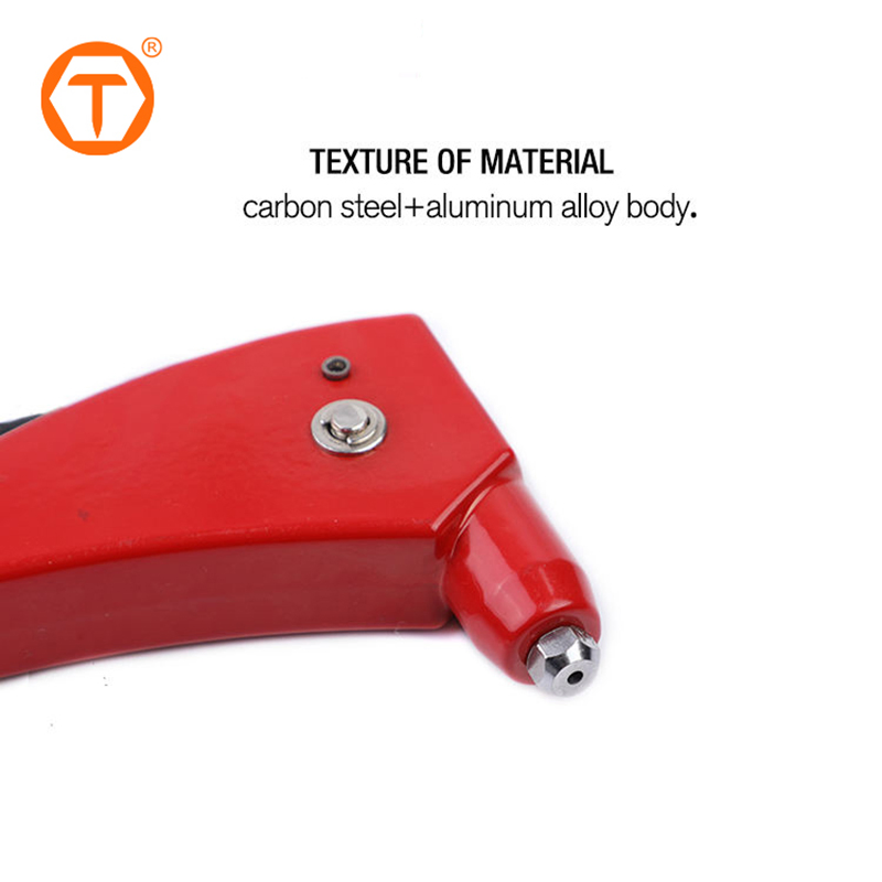 Heavy Duty Pop Rivet Gun A3 Steel 10.5'' Hand Riveting Manual Hand Riveter Guns