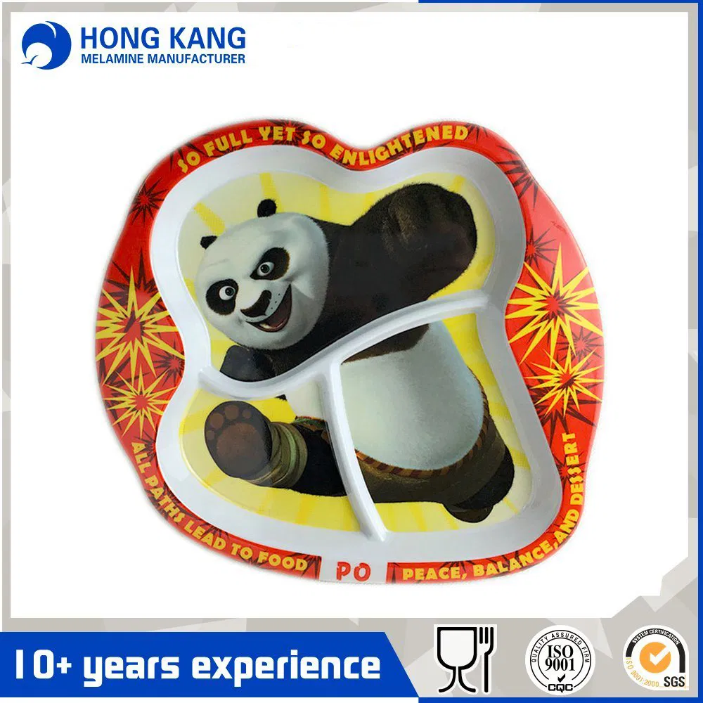 8.75 Inch Melamine Divided Plate