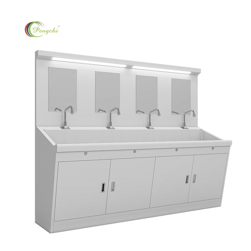 Low Flow Water Saving Operating Room Medical Handwashing Sink, Eco-Friendly Design