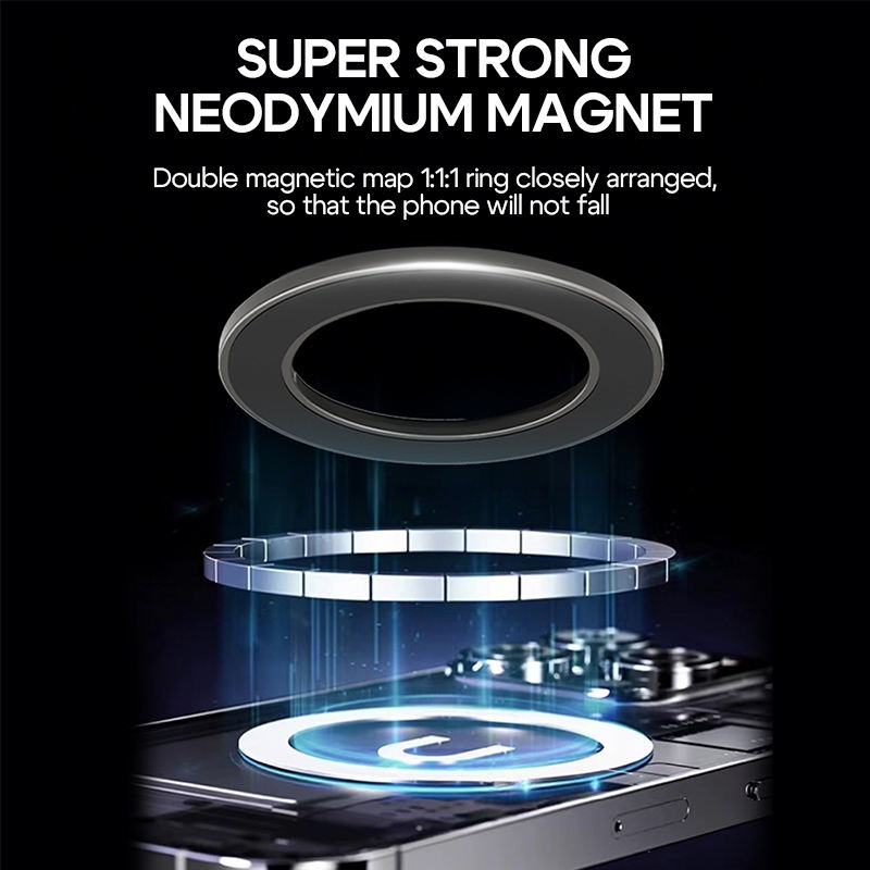 Vacuum Magnetic Ultra Suction Cup Phone Mount Car Phone Holder for Car