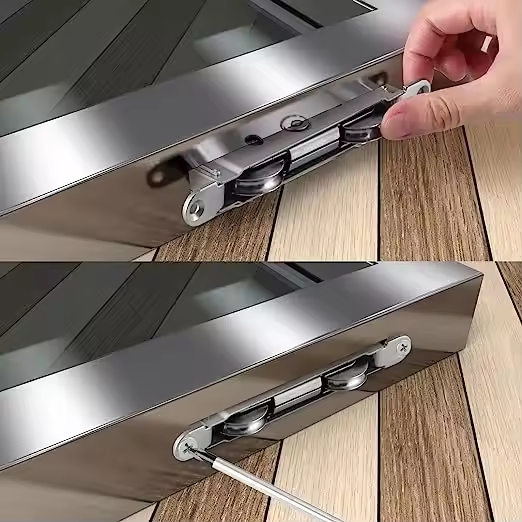 Heavy Duty 304 Stainless Steel Glass Door Roller
