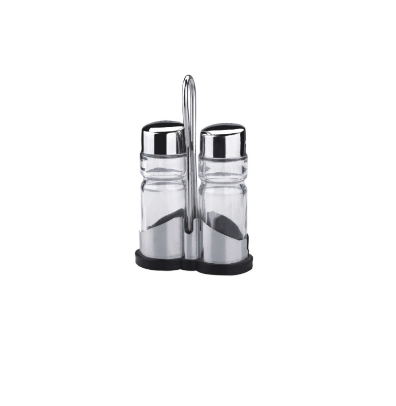 Elegant Glass Spice and Condiment Bottle Set for Kitchen Storage