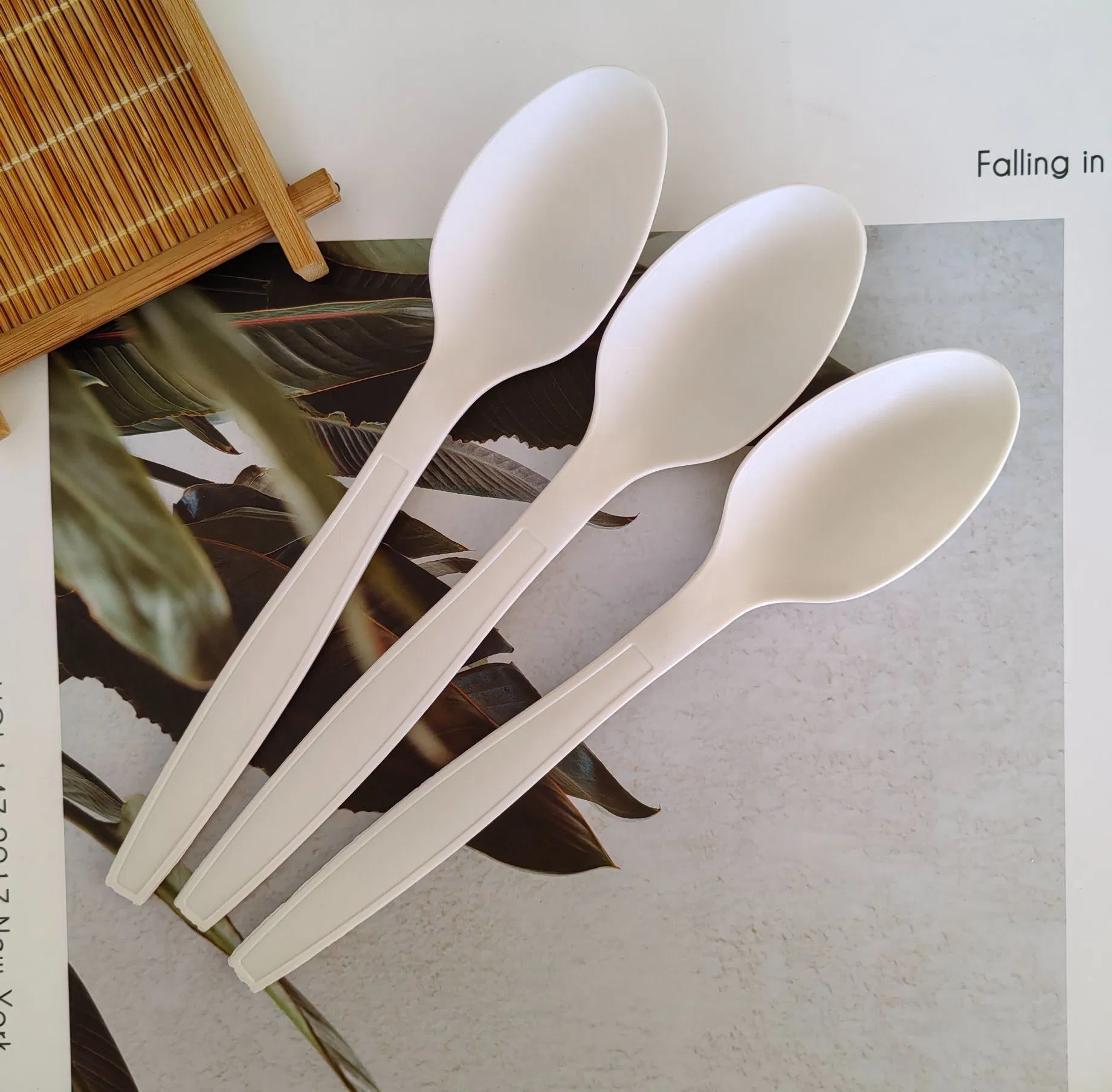 Hot Sale Disposable Plant Based Cutlery Set Biodegradable Food Fork Knife Spoon