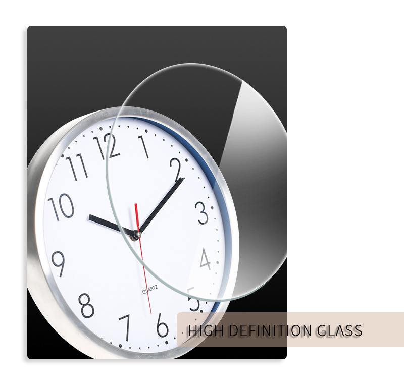 Custom Best Waterproof Analog Quartz Metal Wall Clock for Outdoor