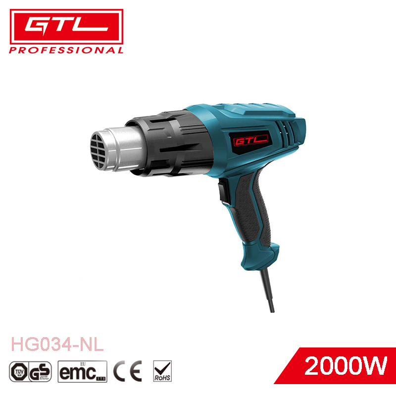 Variable Temperature Hot Air Gun 2000W Fast Heating Tools (HG034-NL)
