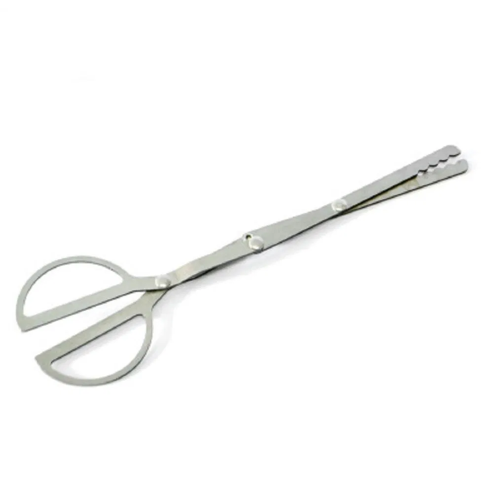 Pickup Tool Folding Tongs Scissor Shape Garbage Food Clip Barbecue Tool Bl13764