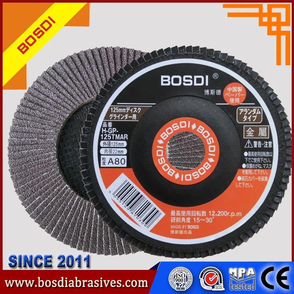 Flap Disc/Flap Wheel, Polishing Disc, Grinding Wheel, Sanding Disc, Coated Disc for Steel, Metal, Grinding Disc, Stripping Disk, Flap Disk