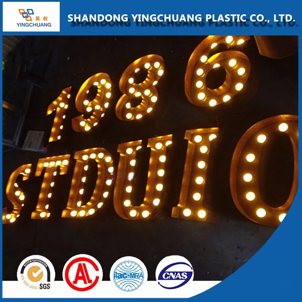 Laser Cut Indoor Acrylic Channel Advertising Letters