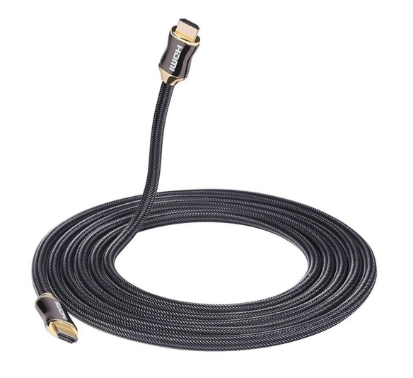 99% Pure Copper Wire, Nylon Braided 3D Hdr 4K 60Hz 2.0V HDMI Cable Computer Video Cable TV Cable