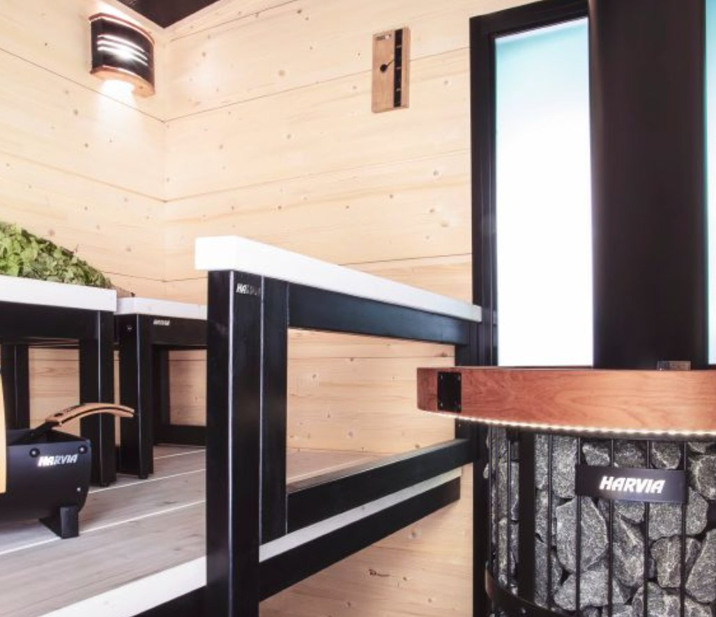 Светильник для сауны Harvia Legend Black