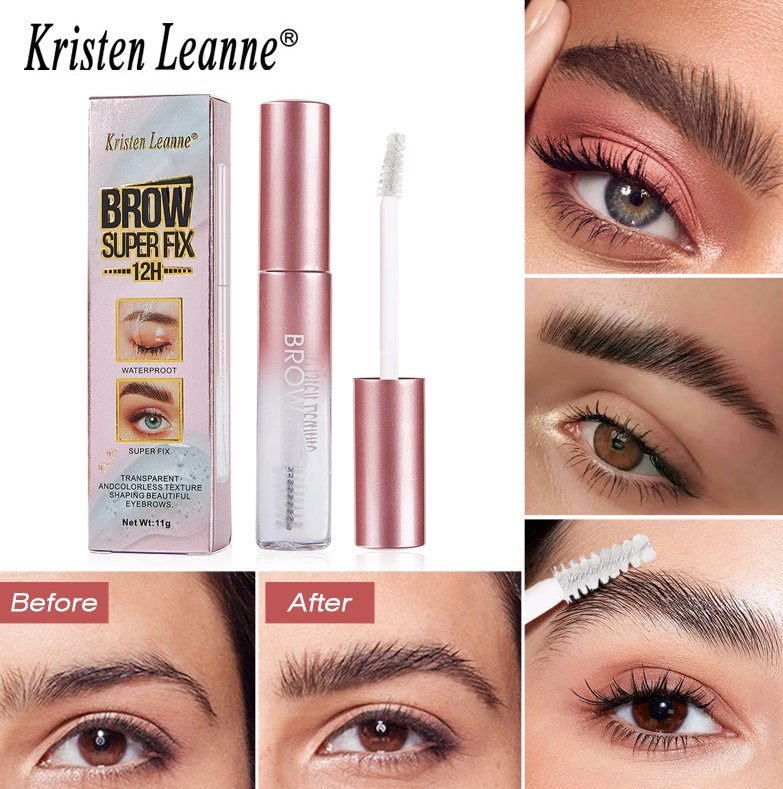 Online Wholesale Black Technology Formula Strong Setting Long-Lasting Waterproof Eyebrow Raincoat Technology Formula Strong Shaping Eyebrow Super Fix Gel Stick