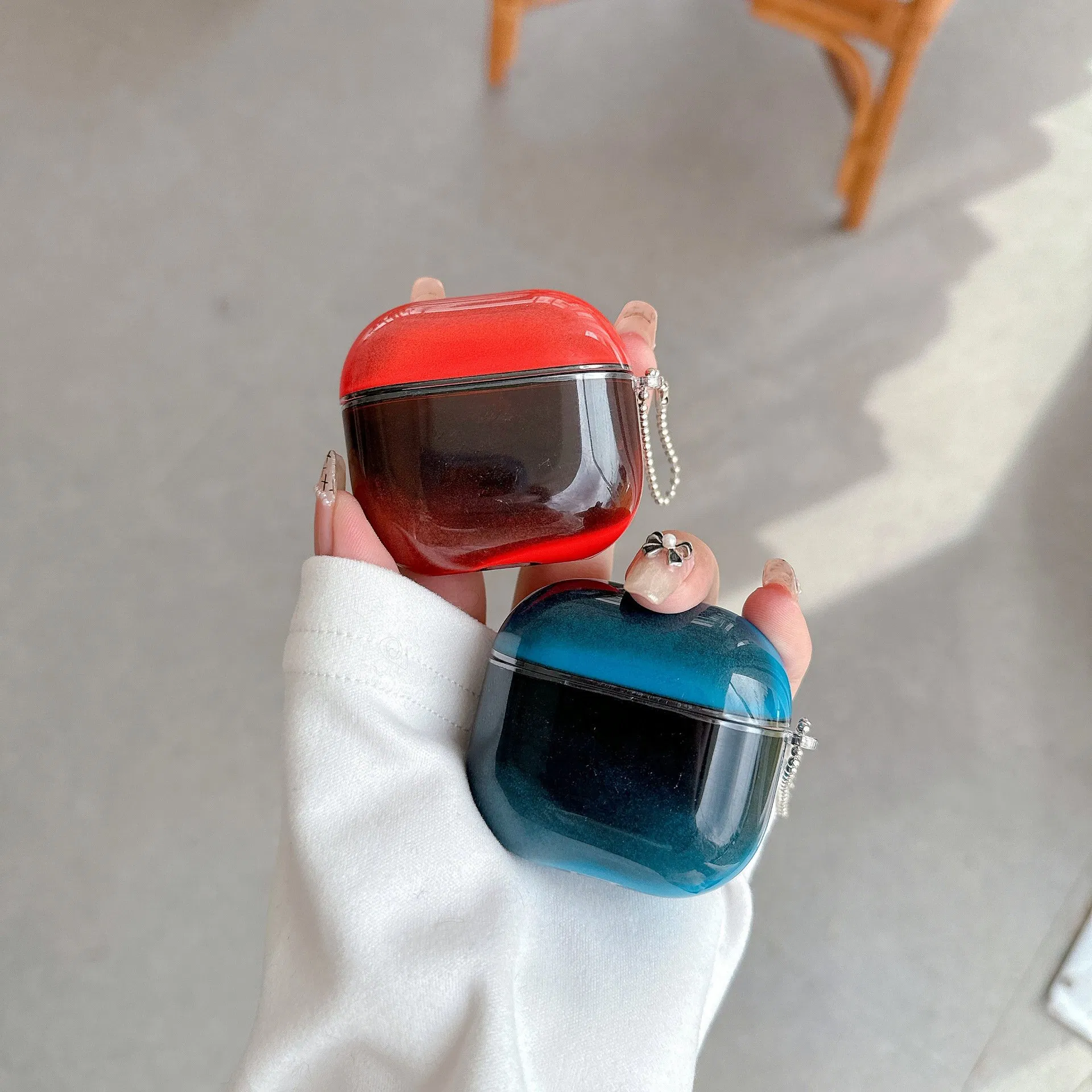Чехол для AirPods 4 поколения, светящийся в темноте