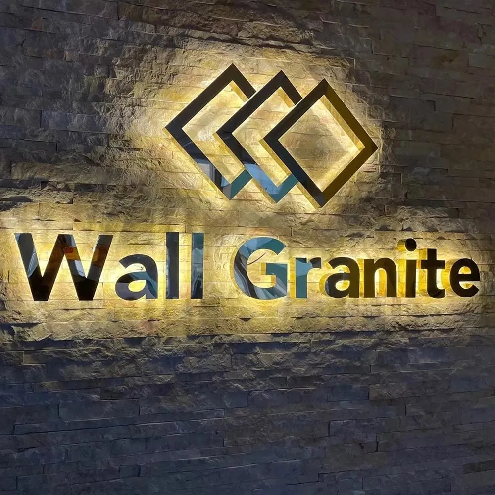 Outdoor Store Brand Logo 3D LED Channel Letter Signage Business Advertising Backlit LED Shops Window Hotels Bars Malls Hospitals