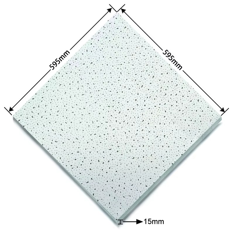 Modern Style Easy-to-Cut & Decorate Green & Environmentally-Friendly Mineral Fiber Ceiling