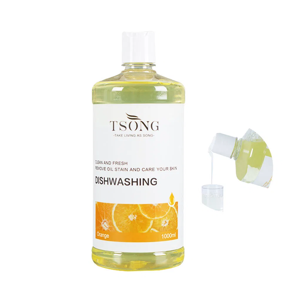 Orange Scented Automatic Dishwasher Detergent Liquid Soap