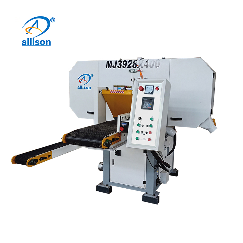 Пила ленточная горизонтальная по дереву с гидравликой