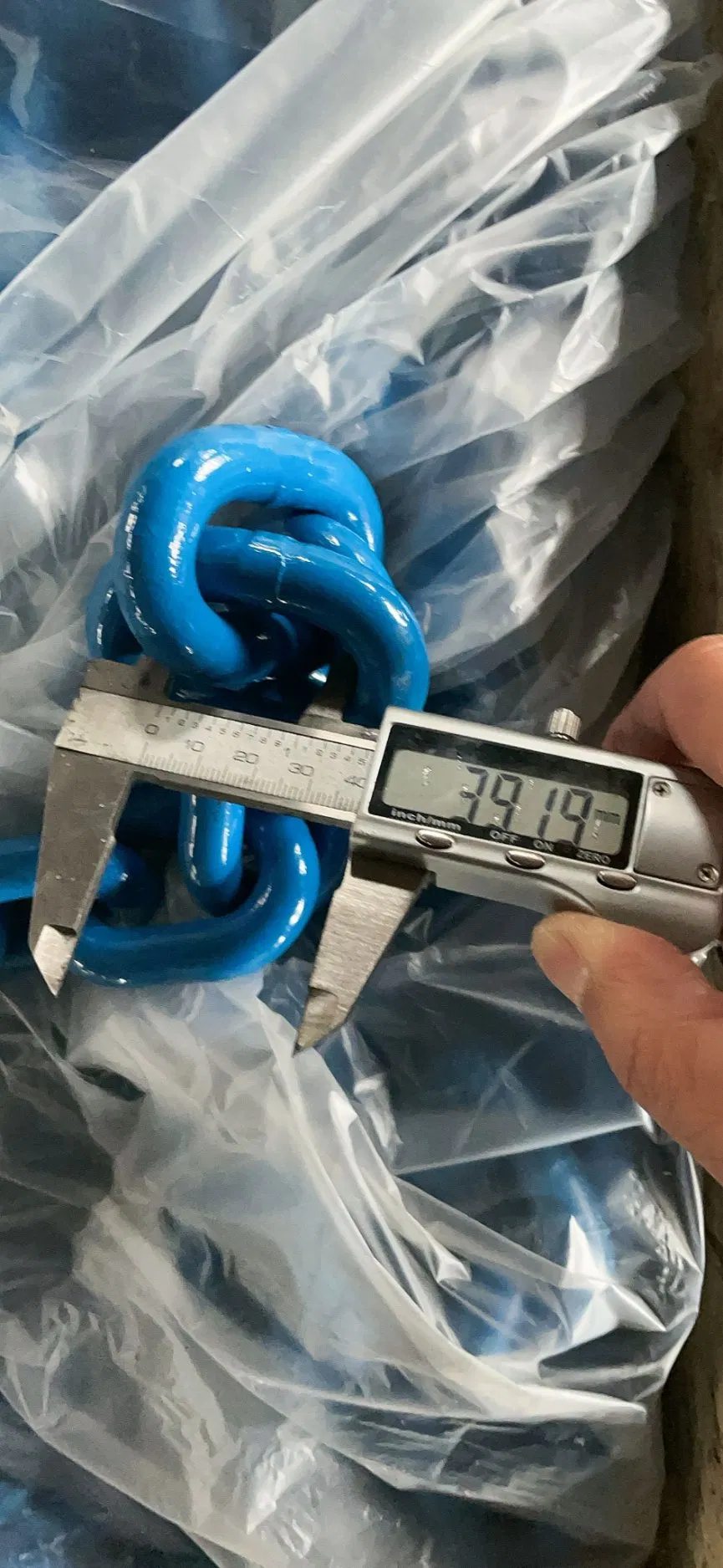 Грузовая цепь Grade 80 черная для талей