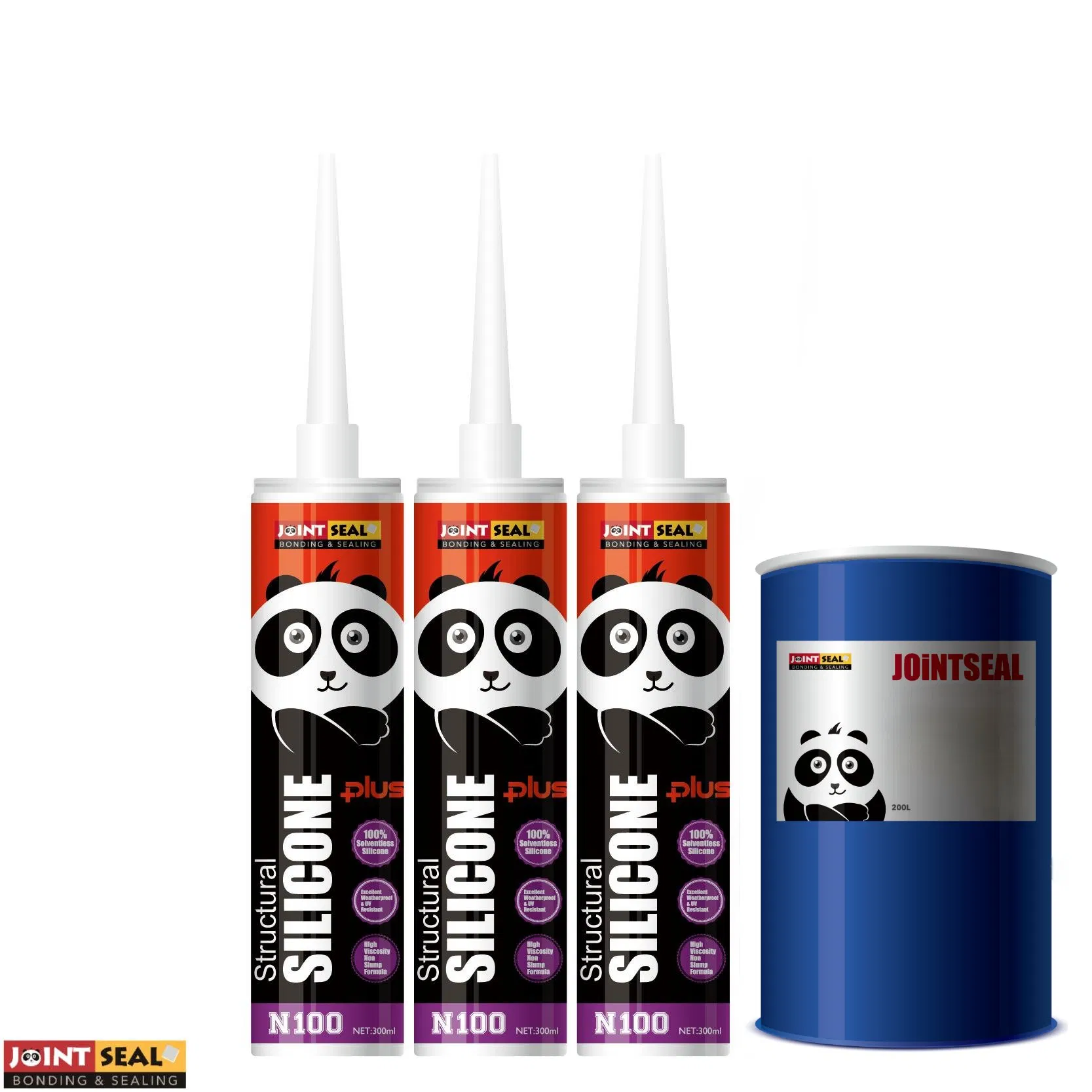 Competitive Price OEM 590ml 600ml Muliti Purpose Neutral Weatherproof Silicone Sealant 100% Quality