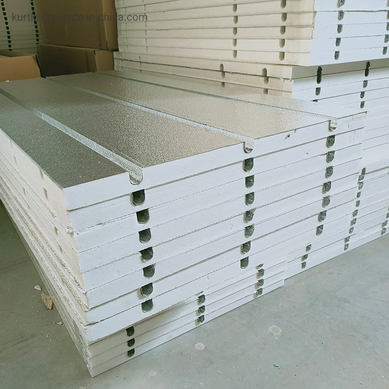 Grooved Underfloor Hydronic Heating System with Aluminum EPS XPS Insulation Board with High R Value