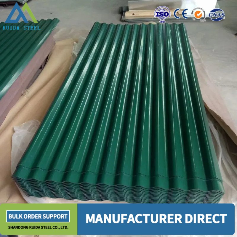 Premium Cold Rolled Zinc Coated 22 Gauge Steel Roofing Sheets
