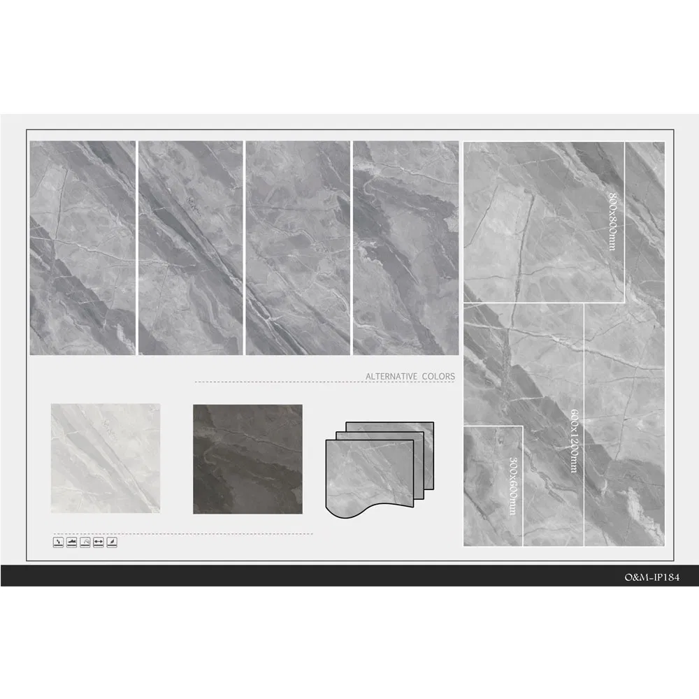 750*1500 mm Villa Interior Wall Tile Floor Tile for Decoration