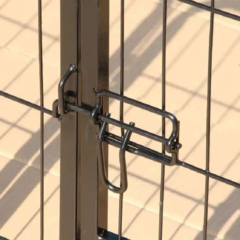 Sustainable Hot Sale Best Price Black Powder Coating Rod Galvanized Garden Supplies Steel Tubular Wrought Iron Fence Philippines