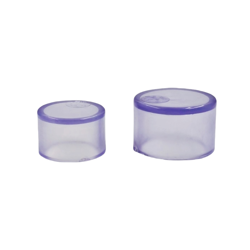 Transparent PVC Cap Fittings for Efficient Drainage Systems