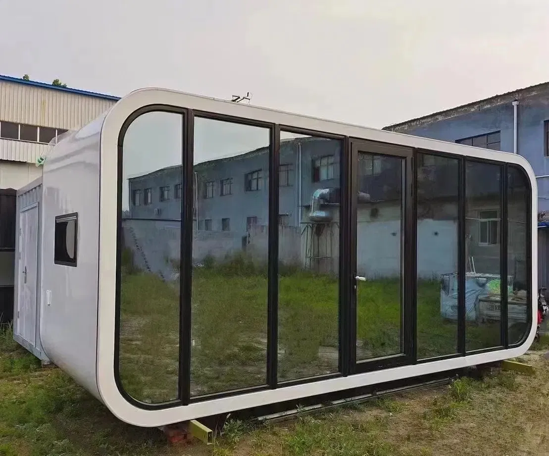 CE&ISO Certification Supplier Prefab Modular Detachable Mobile Portable Apple Cabin House for Global Developer Turnkey Project One Stop Solution House for Sale