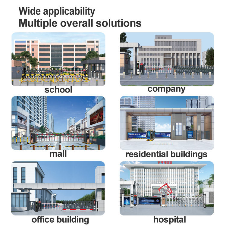 Intelligent System Automatic Toll Collection, Community Access Control, Landing, Parking Lot, Barrier Gate