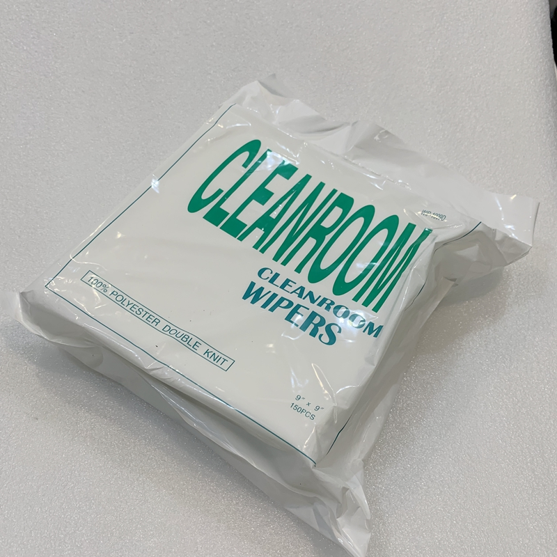 100% Polyester Dry Cloth Wiper Polyester Cleaning Wipes Cleanroom Wiper