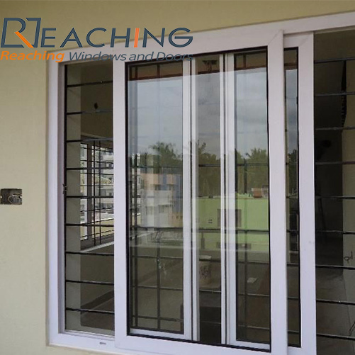 UPVC French Modern Oversized with Triple Glazed Sliding Glass Doors by Reaching Build