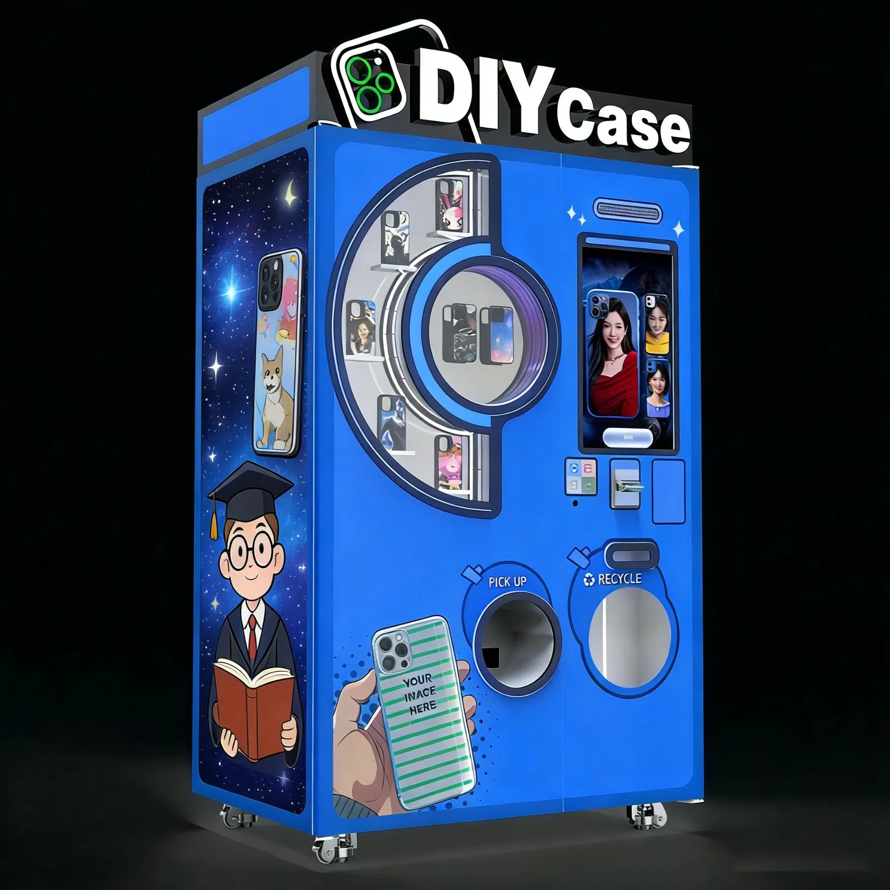Automatic Intelligent UV Technique DIY Phone Case Printing Machine OEM/ODM Mobile Phone Case Vending Machine