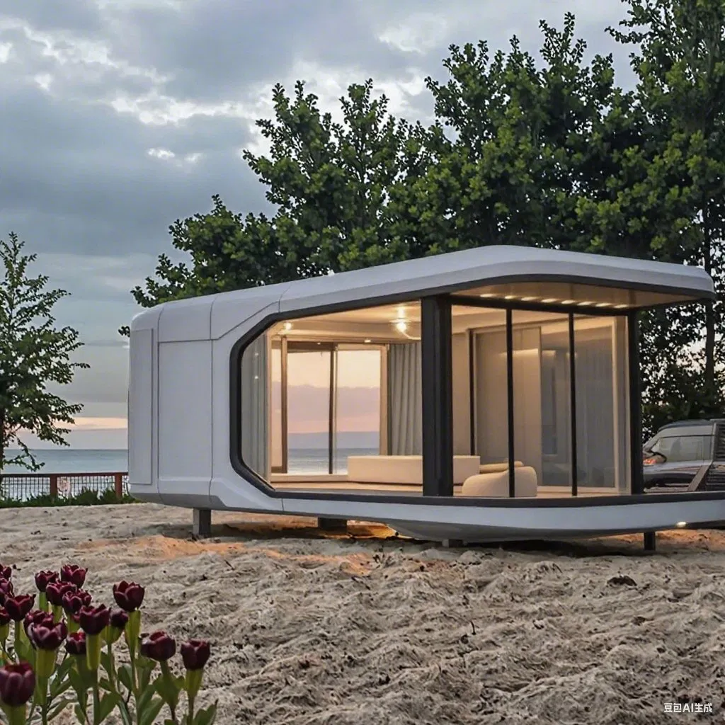 Luxury Comfort Modular Steel Prefab Capsule House for Prefabricated Capsule Room