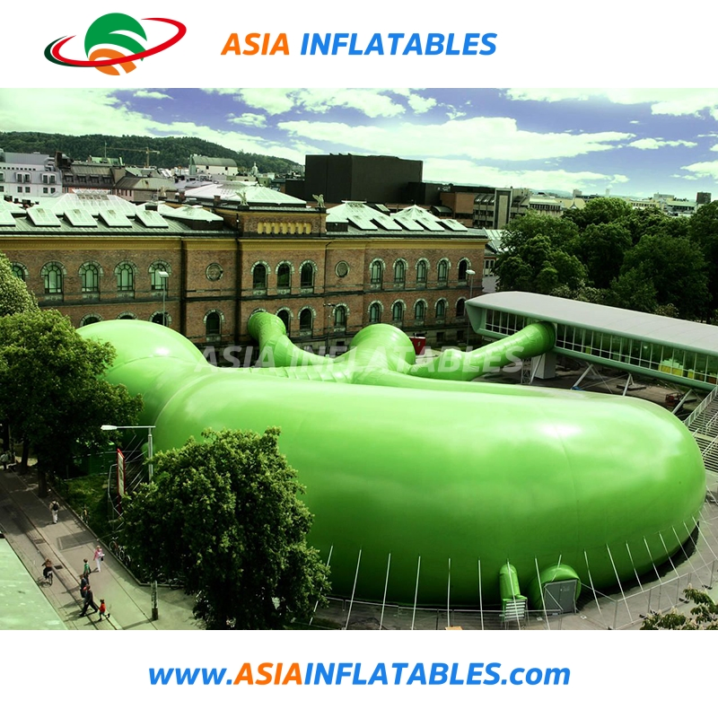 Inflatable Green Plant Artwork for Advertising