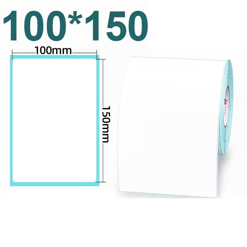 High Quality White Self-Adhesive Label Paper Roll for Supermarket Labels