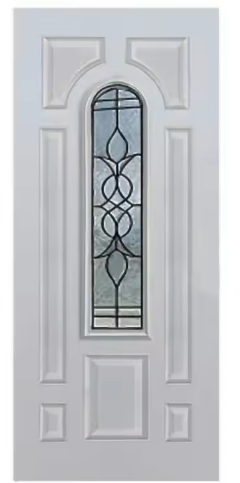 Hot Selling House Classic Modern American Exterior Steel Polymer Internal Door with Handle