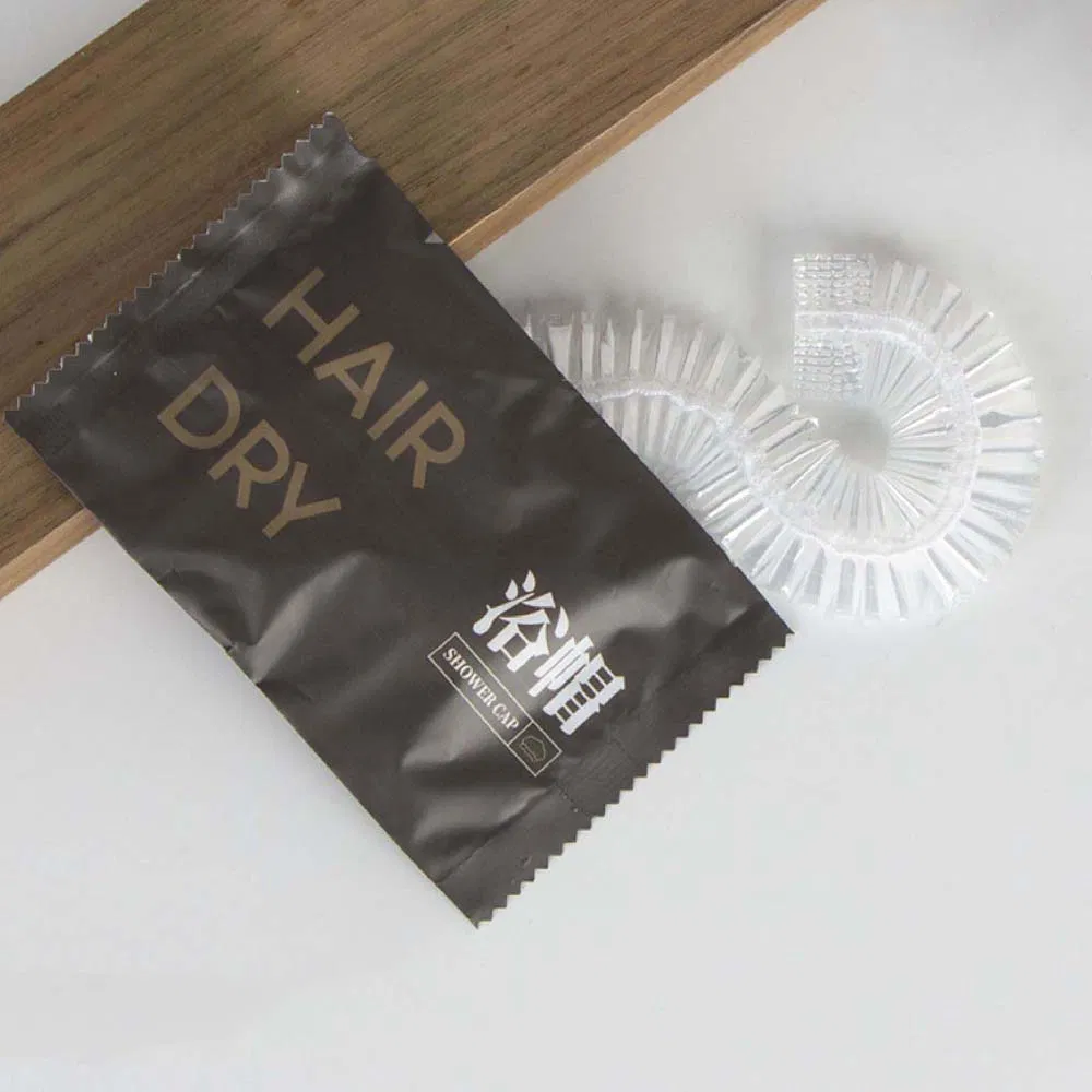 Best Grade Unisex Hotel Supplies Set with Toothpaste/Toothbrush/Razor/Comb/Care Kit/Shower Cap in Brown Package for Male/Female in Guesthouses/Accommodation