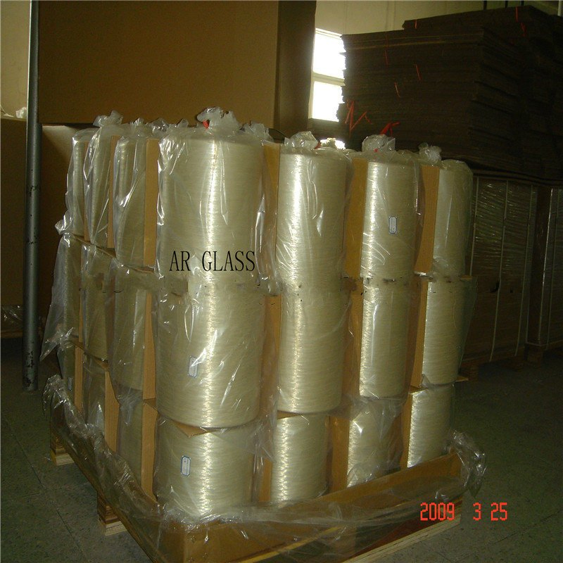 Light Yellow Color Ar Glass Roving for Reinforcing Grc